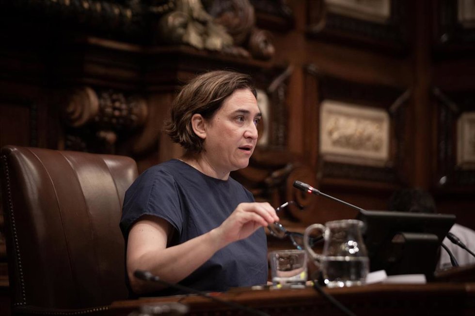Archivo - La alcaldesa de Barcelona, Ada Colau