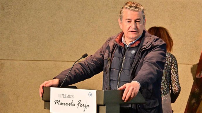 El vicesecretario de Relaciones Institucionales del PP de Andalucía y consejero de la Presidencia, Interior, Diálogo Social y Simplificación Administrativa, Antonio Sanz