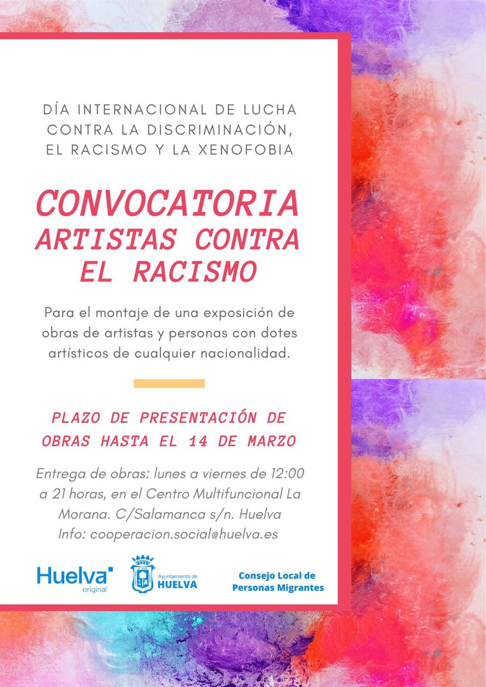 Nueva convocatoria de 'Artistas contra el racismo'