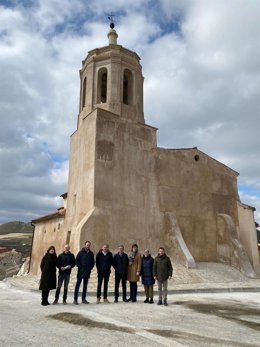 Iglesia de Valmadrid.