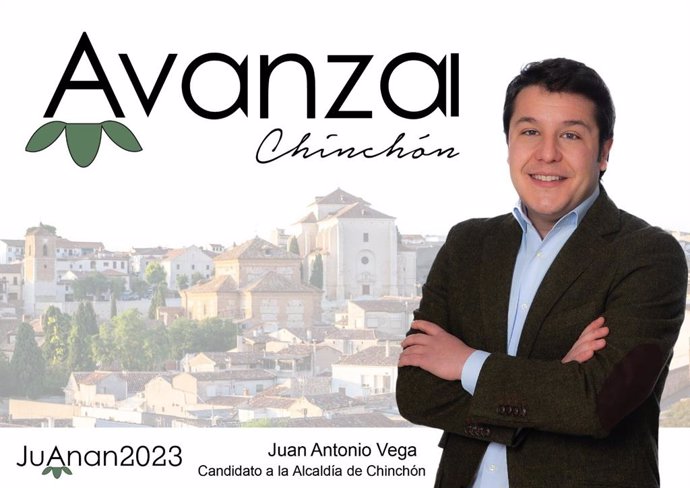 Cartel electoral de 'Avanza Chinchón'.