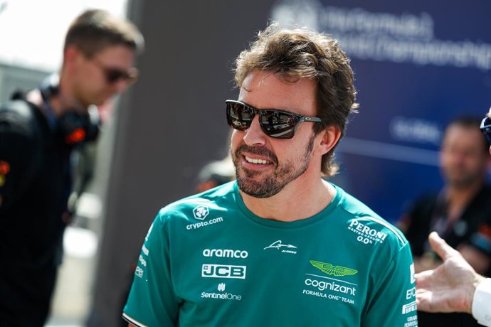 ALONSO Fernando (spa), Aston Martin F1 Team AMR23, portrait during the Formula 1 Gulf Air Bahrain Grand Prix 2023, 1st round of the 2023 FIA Formula One World Championship from March 2 to 5, 2023 on the Bahrain International Circuit, in Sakhir, Bahrain 
