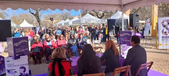 Actividades en la Alameda por el 8M