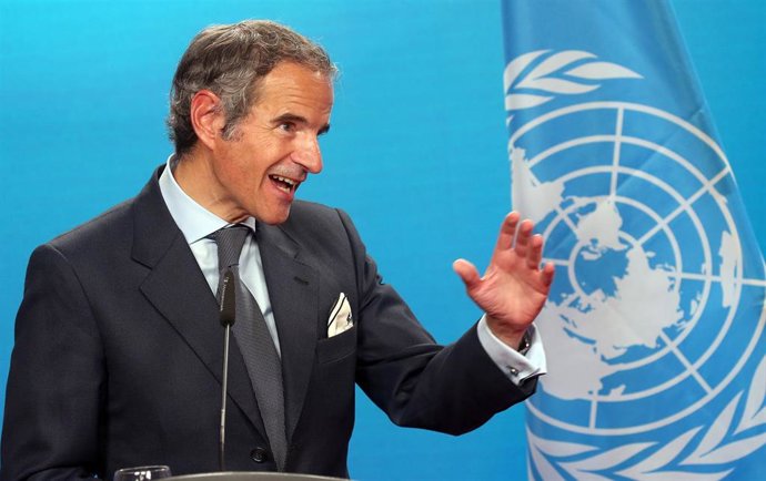 Archivo - El director general del Organismo Internacional para la Energía Atómica (OIEA), Rafael Grossi