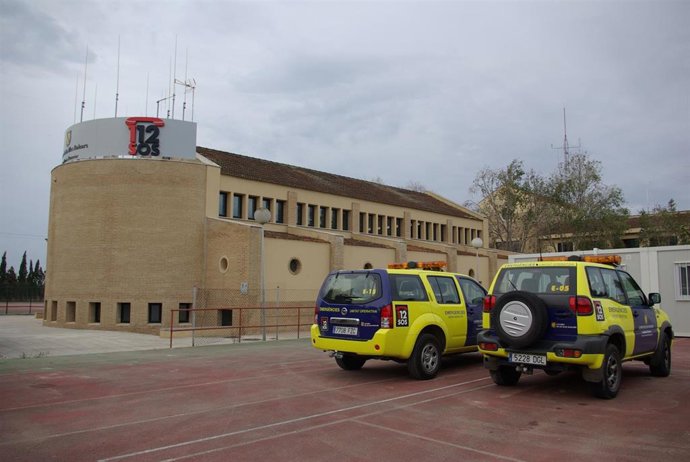 Archivo - Edificio y coches del 112 en Baleares, Dirección General de emergencias, recurso