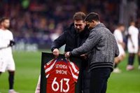 Diego Pablo Simeone supera a Luis Aragonés como histórico en el banquillo del Atlético