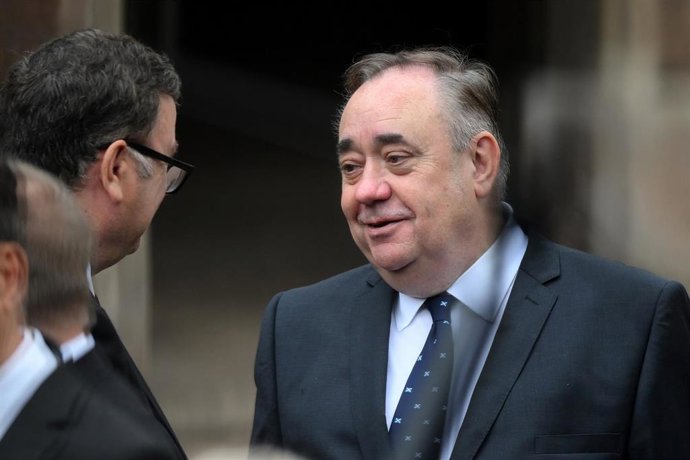 Archivo - El ex primer ministro de Escocia Alex Salmond 