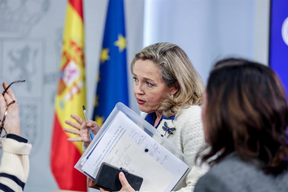 La vicepresidenta primera y ministra de Asuntos Económicos y Transformación Digital