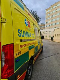 Muere el pasajero de un taxi en un choque frontal con otro vehículo en la M-11