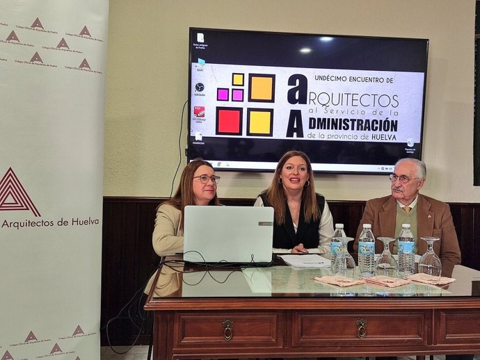 Inauguración del XI Encuentro de Arquitectos al Servicio de la Administración de la provincia de Huelva,