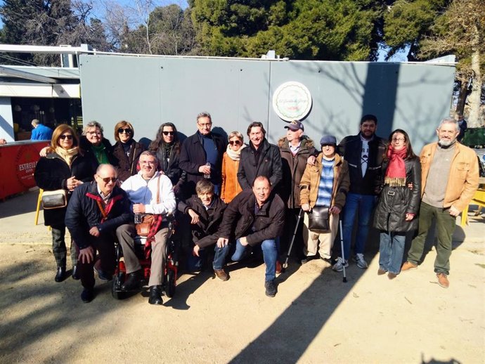 Representantes de VOX en la fiesta de la Cincomarzada