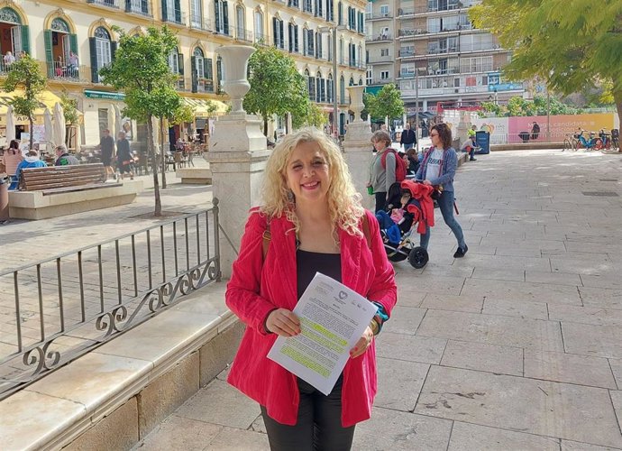 La coordinadora local de Izquierda Unida Málaga, concejala en el Ayuntamiento de Málaga y candidata a la Alcaldía, Remedios Ramos