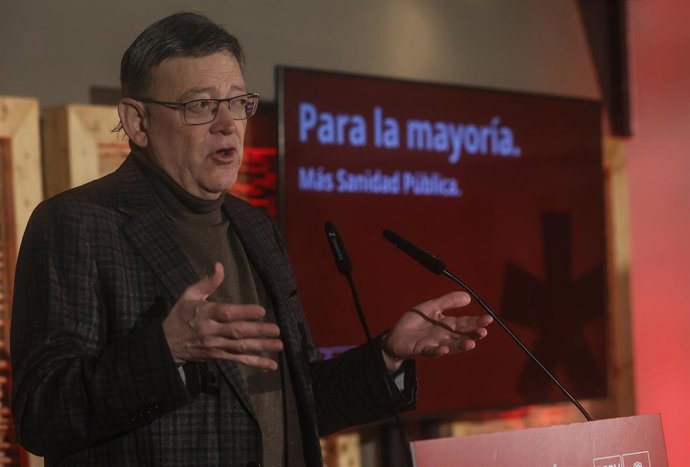 El secretario general del PSPV y 'president' de la Generalitat, Ximo Puig, en imagen de archivo