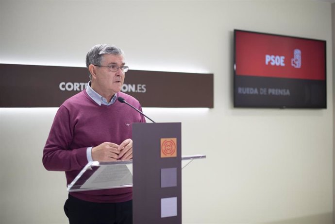 Vicente Guillén, portavoz del PSOE