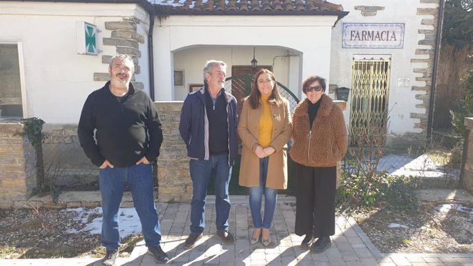 Barcones visita Villar del Río (Soria), que rehabilitará un edificio municipal con 153.000 euros del Pirep Local