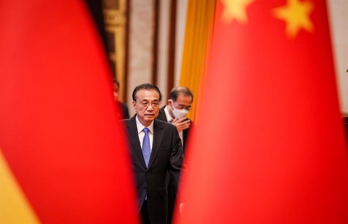 Archivo - El primer ministro saliente de China, Li Keqiang, en Pekín