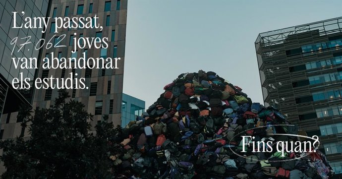 La Fundació Bofill reclama en una campaña un plan de choque contra el abandono escolar