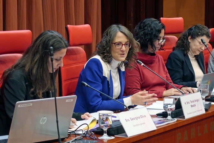 Archivo - La consellera de Feminismes i Igualtat, Tnia Verge