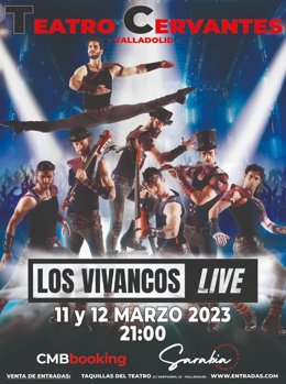El Teatro Cervantes de Valladolid acoge este sábado y domingo el espectáculo 'Vivancos Live'
