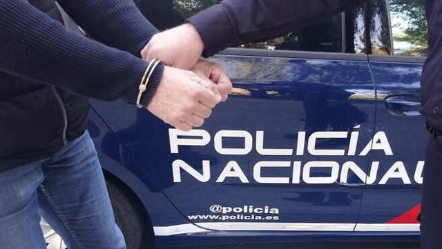 Archivo - Detenció de la Policia Nacional
