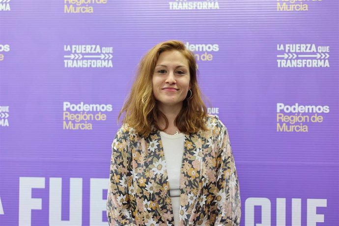 Archivo - Imagen de la candidata de Podemos a la alcaldía de Murcia, Elvira Medina