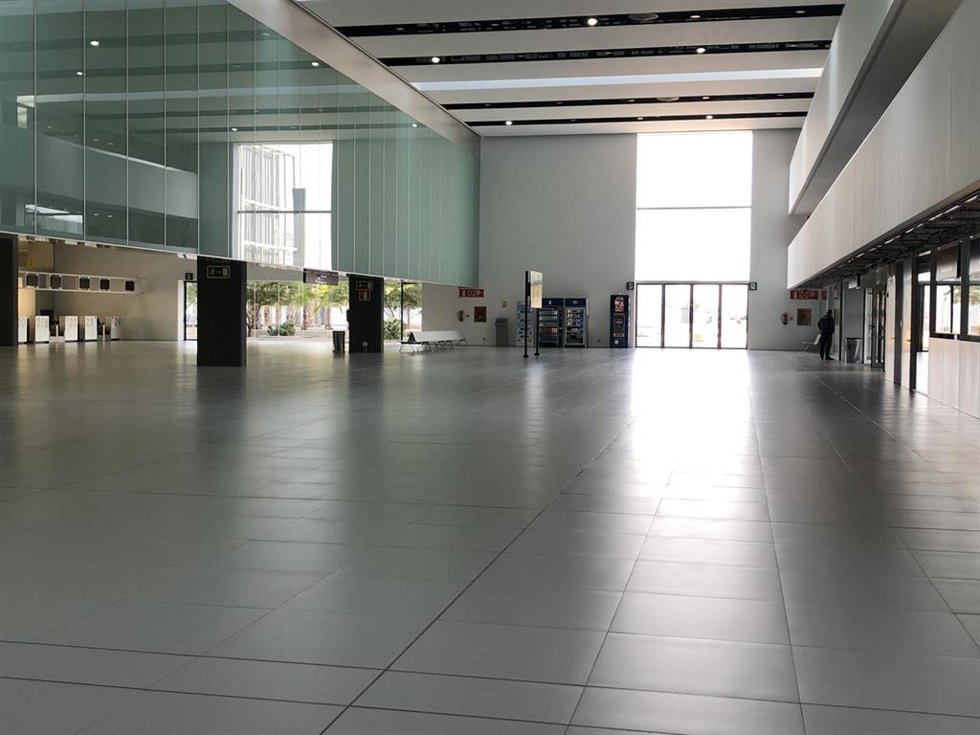 Archivo - Instalaciones del Aeropuerto Internacional de la Región de Murcia en Corvera