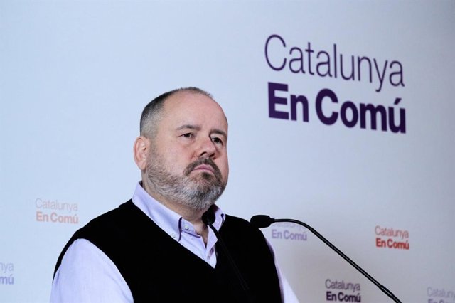 El portaveu dels comuns i diputat al Congrés, Joan Mena
