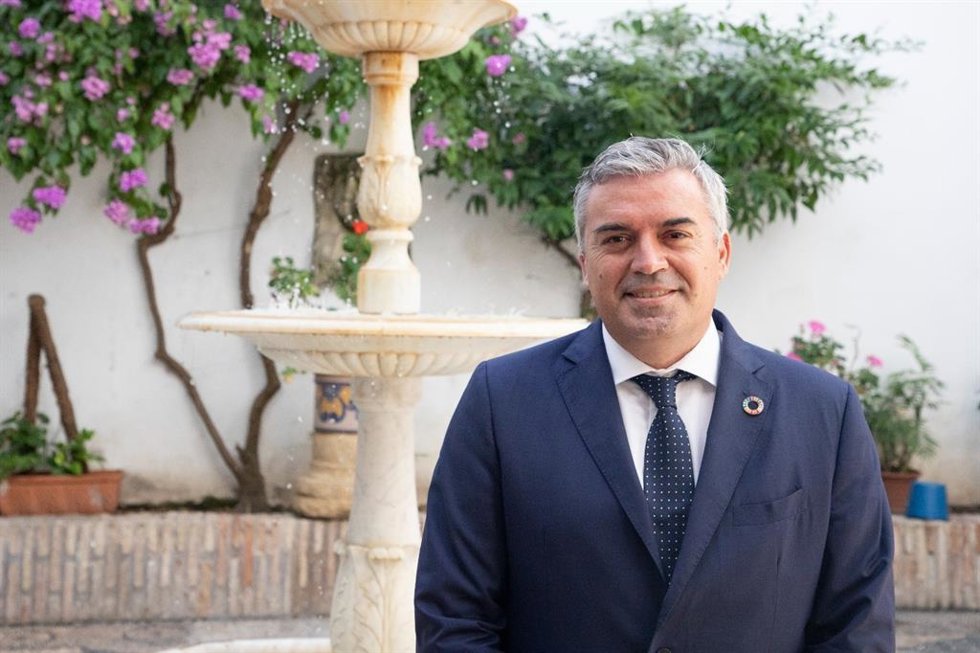 Archivo - El delegado de Administración Electrónica y Programas Europeos de la Diputación de Córdoba, Víctor Montoro.