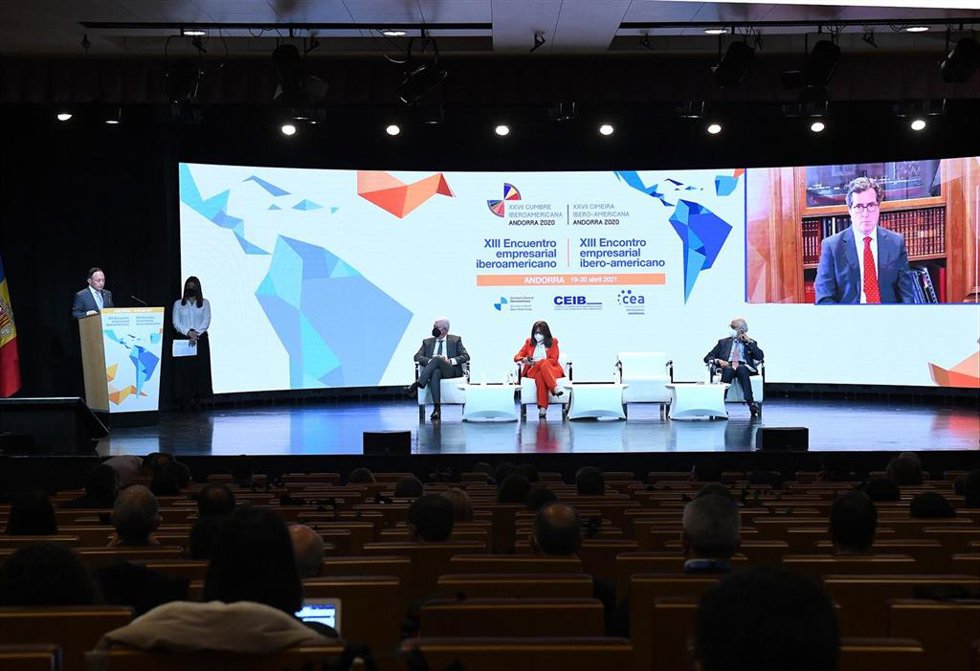 Archivo -  Encuentro Empresarial Iberoamericano del año 2021