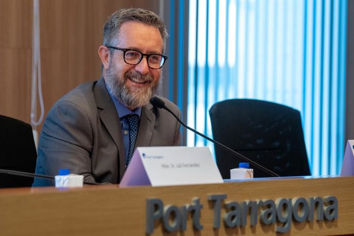 Archivo - El nou president del Port de Tarragona, Saül Garreta