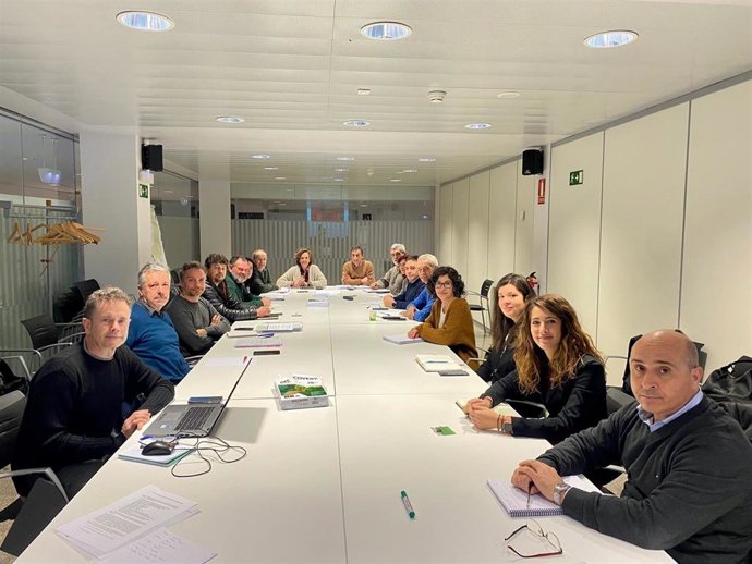 La consejera Gómez en la reunión con el Consejo Agrario