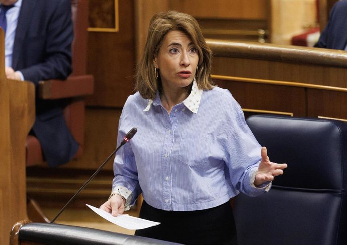 La ministra de Transporte, Movilidad y Agenda Urbana, Raquel Sánchez