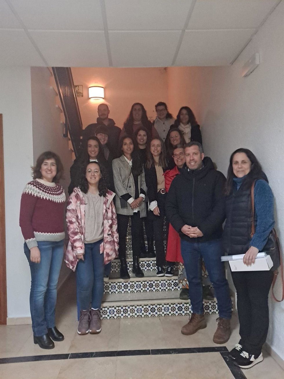 Un total de 26 becarios de la sierra y la Cuenca Minera de las HEBE Primera Oportunidad de Diputación de Huelva finalizan sus prácticas.