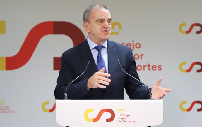 El presidente del Consejo Superior de Deportes, José Manuel Franco