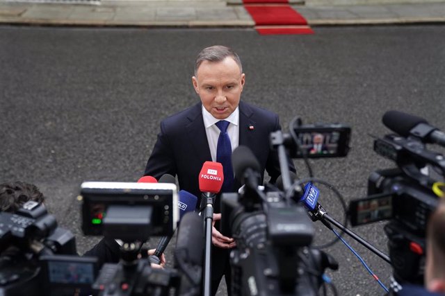 El presidente de Polonia, Andrzej Duda.