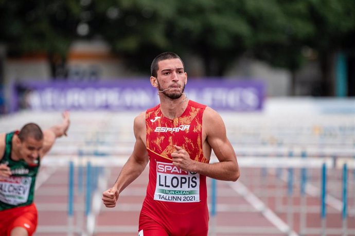 Archivo - Enrique Llopis, en el Campeonato de Europa de atletismo Sub23 de Aire Libre.