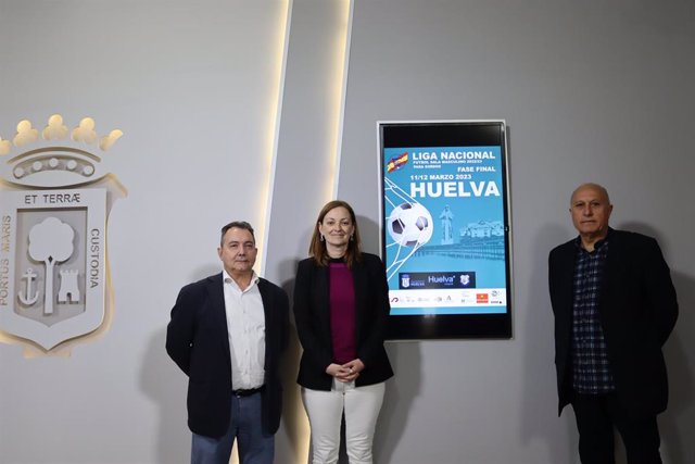 Presentación de la fase final de la Liga Nacional de Fútbol Sala Masculino para Sordos que se disputará en Huelva.
