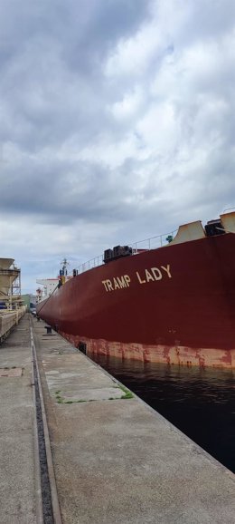 Llegada de maíz ucraniano