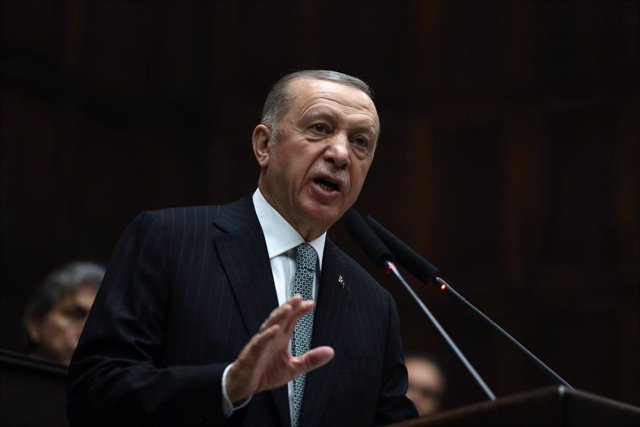 El presidente de Turquía, Recep Tayyip Erdogans"
