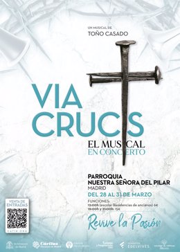 Cartel del 'Via Crucis. El musical'