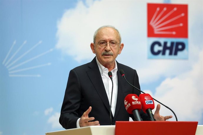 El líder del Partido Republicano del Pueblo turco (CHP), Kemal Kilidaroglu