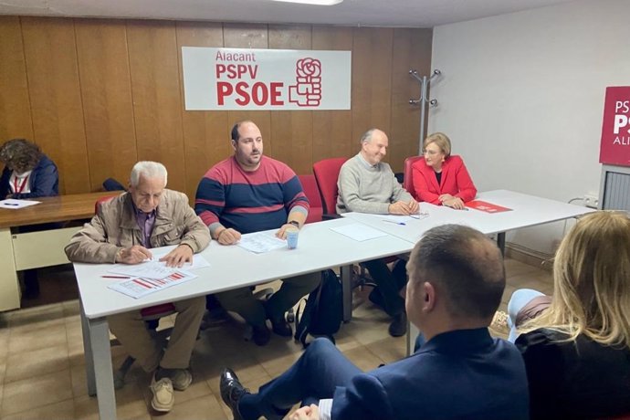 La Ejecutiva del PSPV-PSOE de Alicante aprueba la lista presentada por Barceló con 42 votos a favor y 6 abstenciones