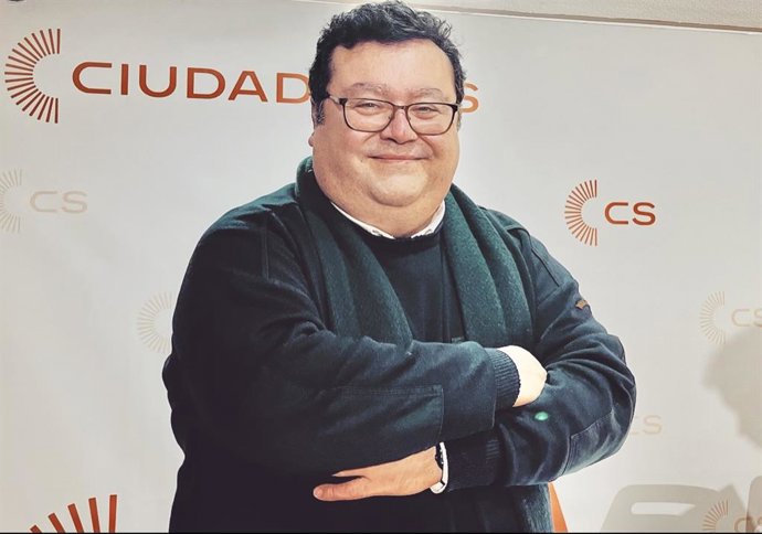 El candidato a la Alcaldía de  Oviedo por Ciudadanos, Luis Pacho.