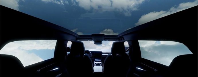 Imagen del techo de cristal del nuevo Renaut Espace