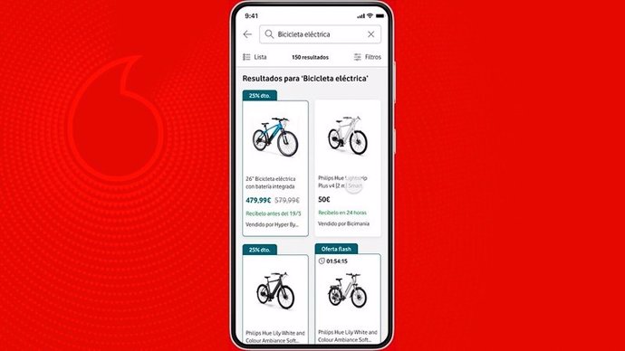 Vodafone comienza a testar un marketplace con más de 100 vendedores con vistas a lanzarlo antes de verano