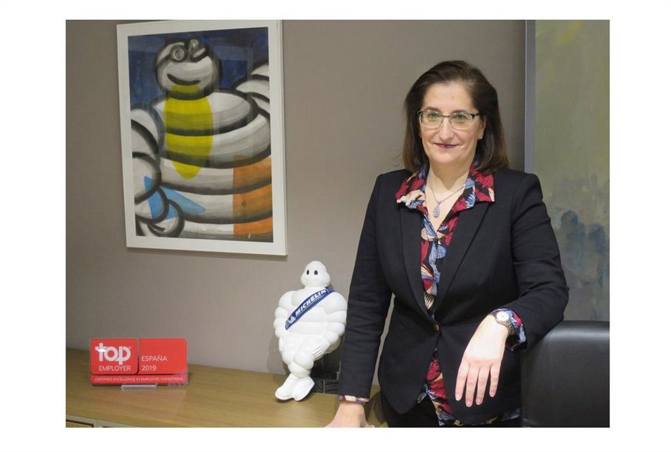 Archivo - La directora general de Michelin España y Portugal, María de la Paz Robina, nombrada 'Personaje Ilustre de la Automoción Española' por Asepa
