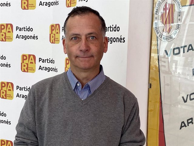 El candidato a las primarias autonómicas del PAR Ignacio Serrano.