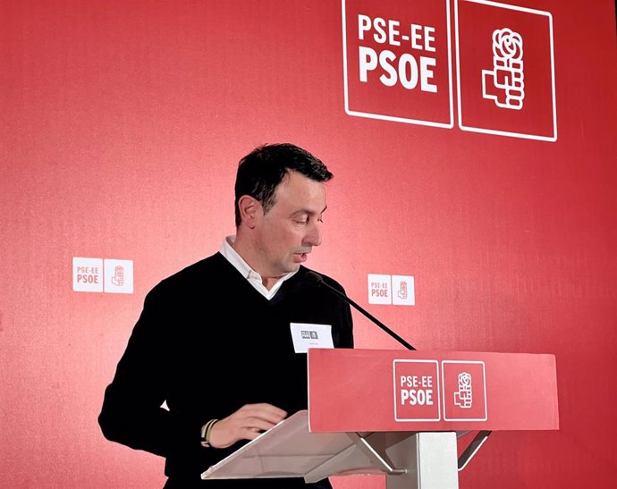 El secretario general del PSE de Bizkaia, Mikel Torres.