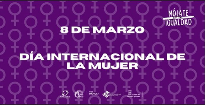 Campaña del Consejo de la Juventud de CyL por el Día Internacional de la Mujer.