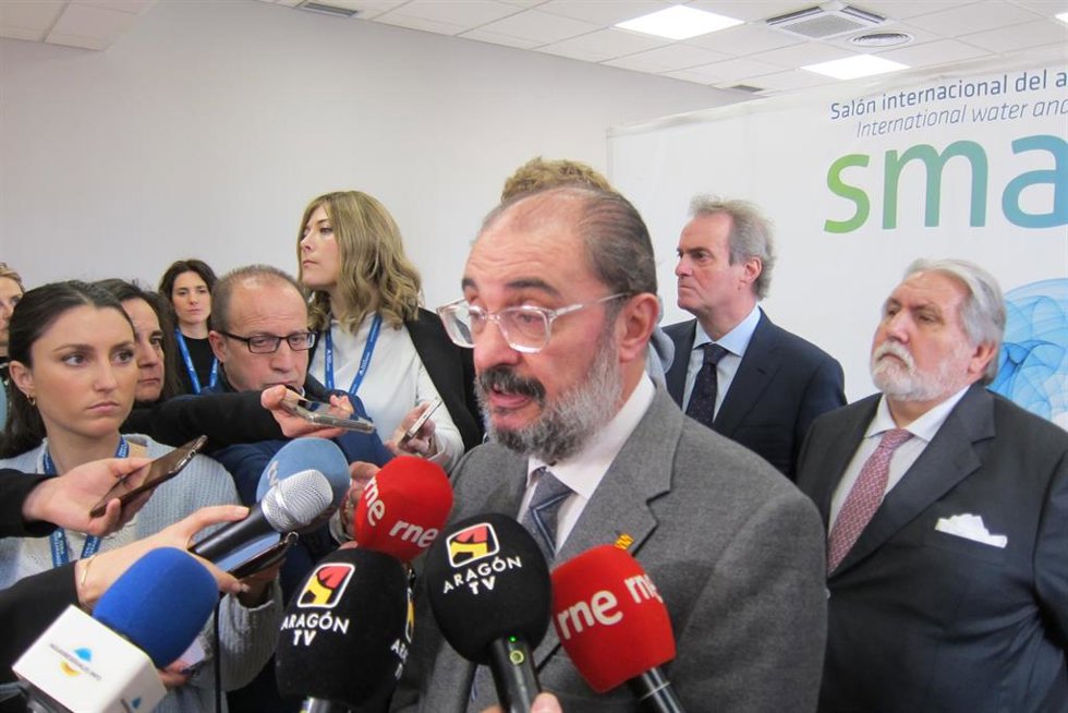 El presidente de Aragón, Javier Lambán.
